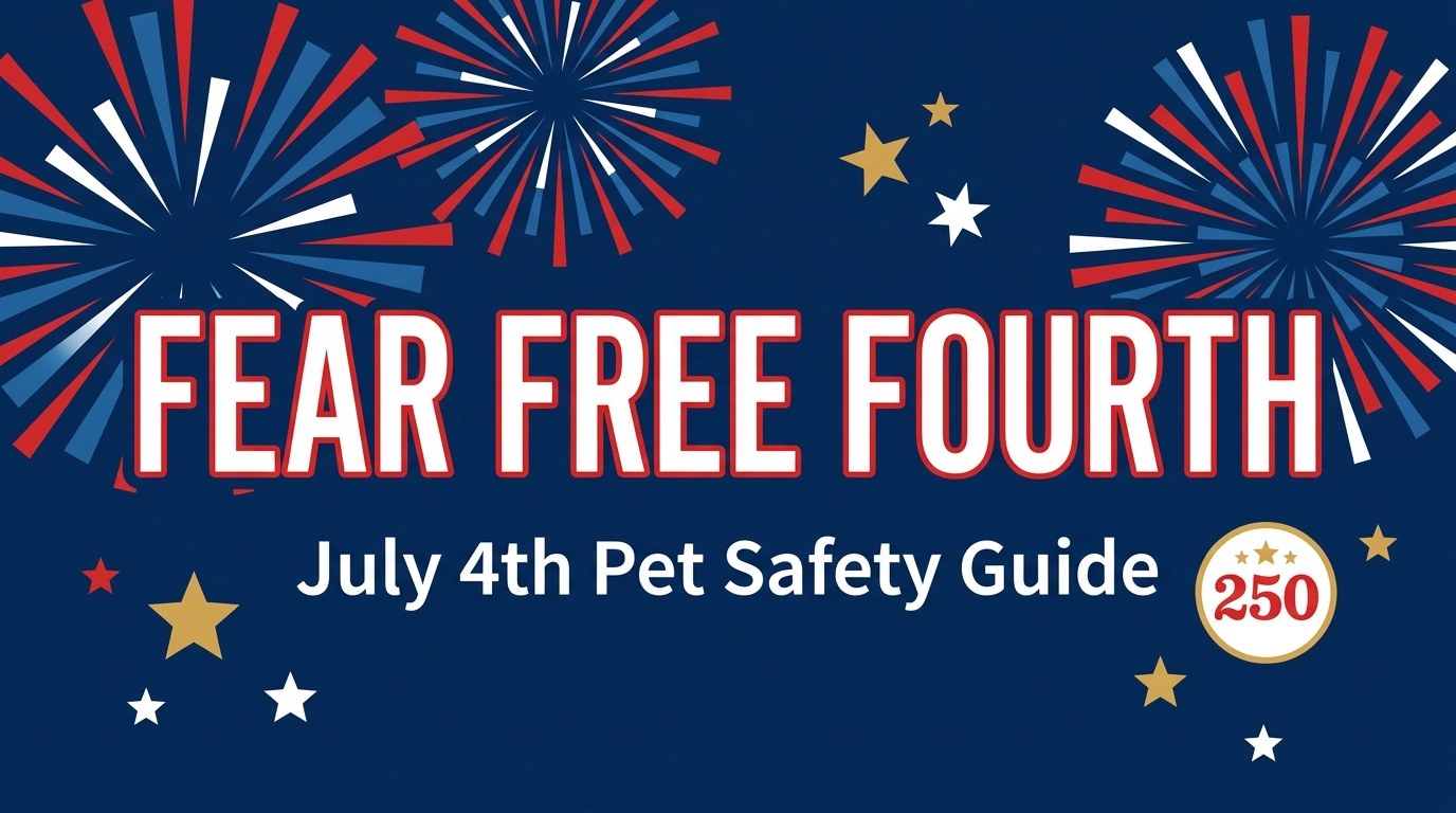 A Fear Free Fourth: July 4th Pet Safety Tips for Fairfax Pet Parents